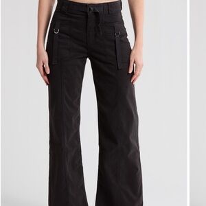 PAIGE Black Wide-Leg Pants